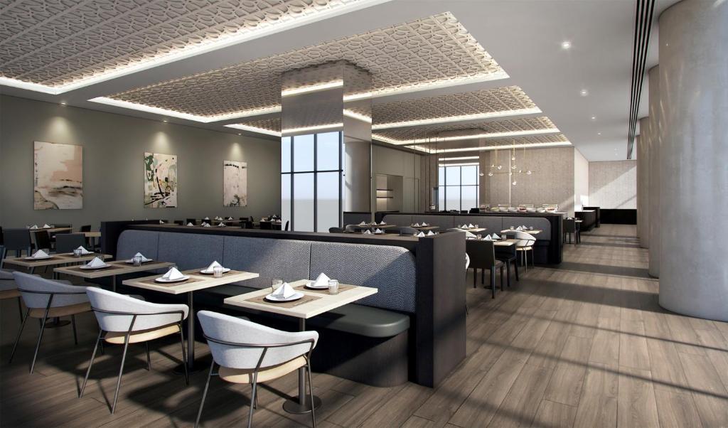 Aparthotel Oakwood Premier Melburne Exterior foto The interior of the restaurant